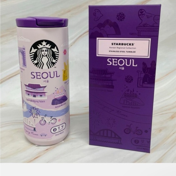 STARBUCKS Korea Regional Collection Annyeong Seoul Tumbler Tall 12oz(355… - Picture 1 of 5